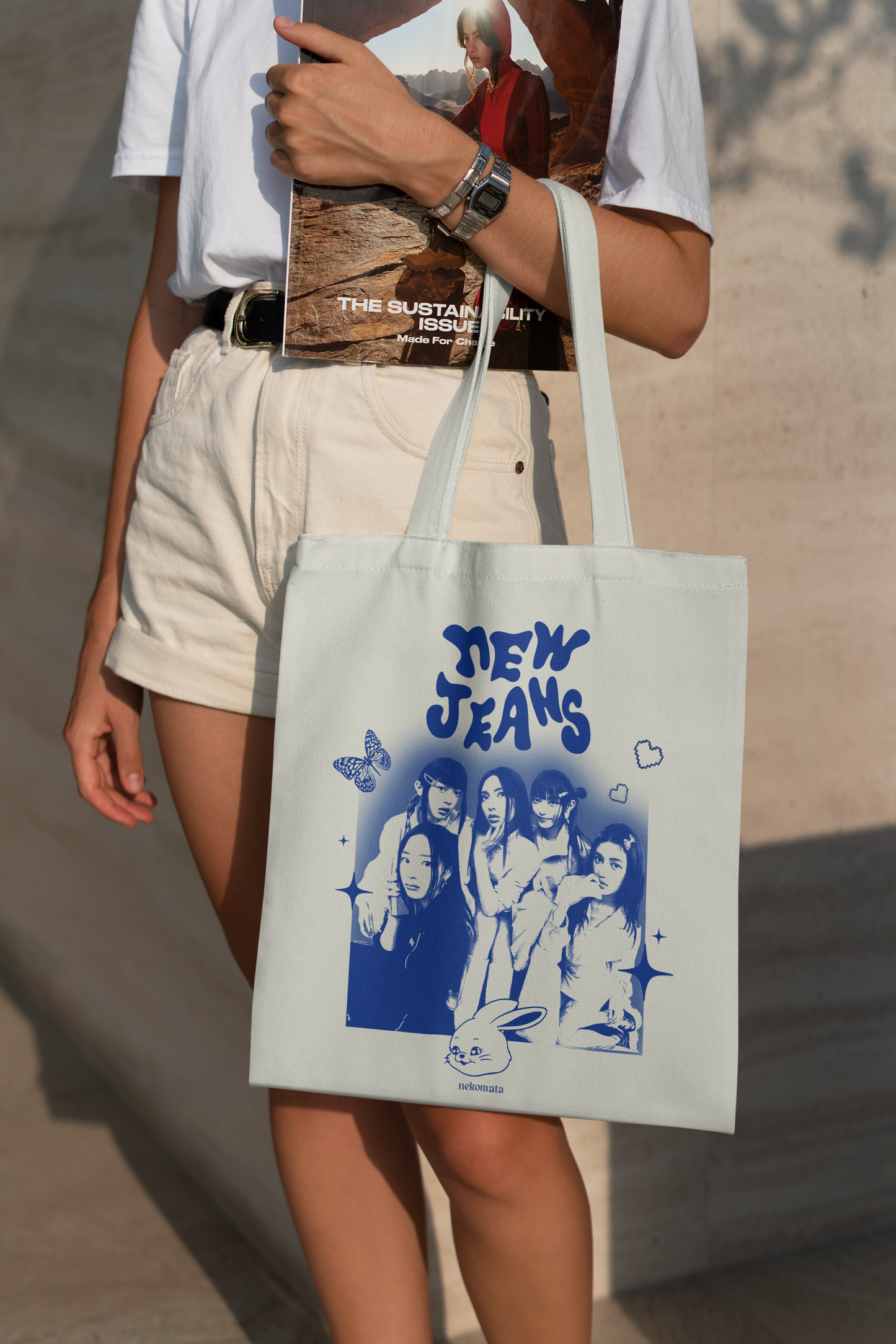 NEW JEANS Tote Bag