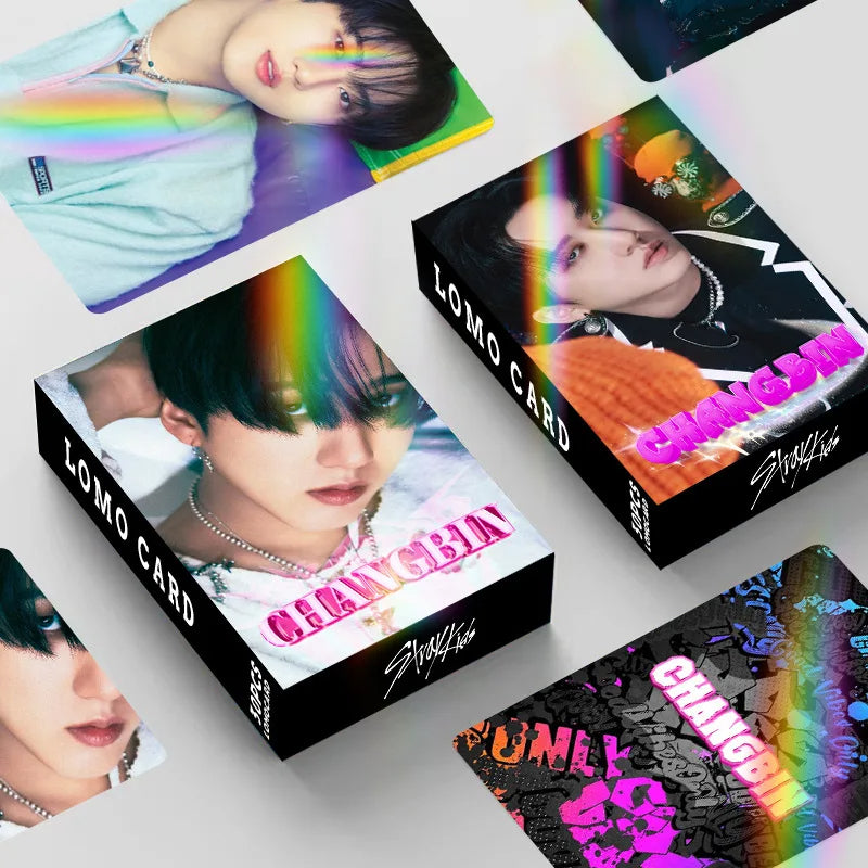 STRAY KIDS Bias Holographic LOMOCARDS