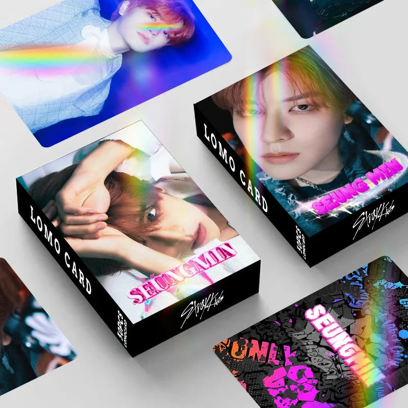 STRAY KIDS Bias Holographic LOMOCARDS