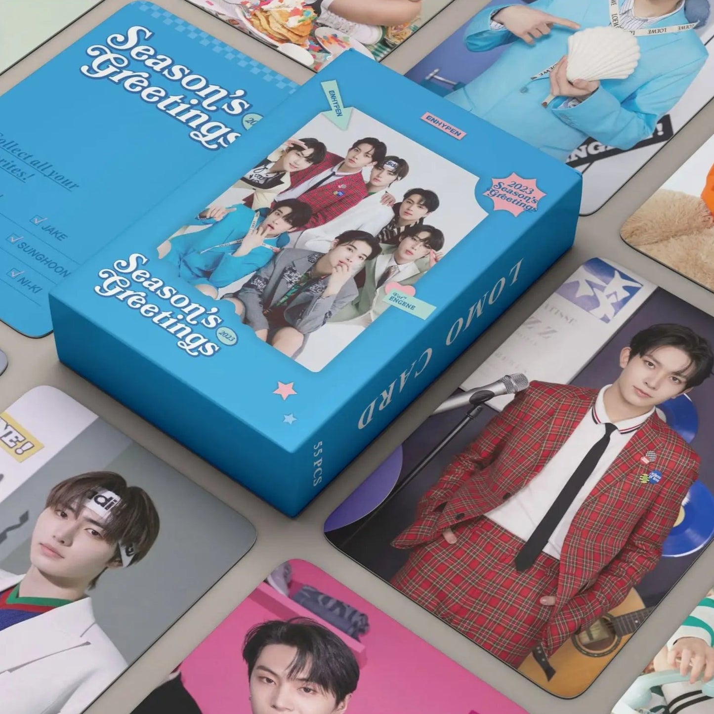 ENHYPEN '2023 Season's Greetings' LOMO CARDS