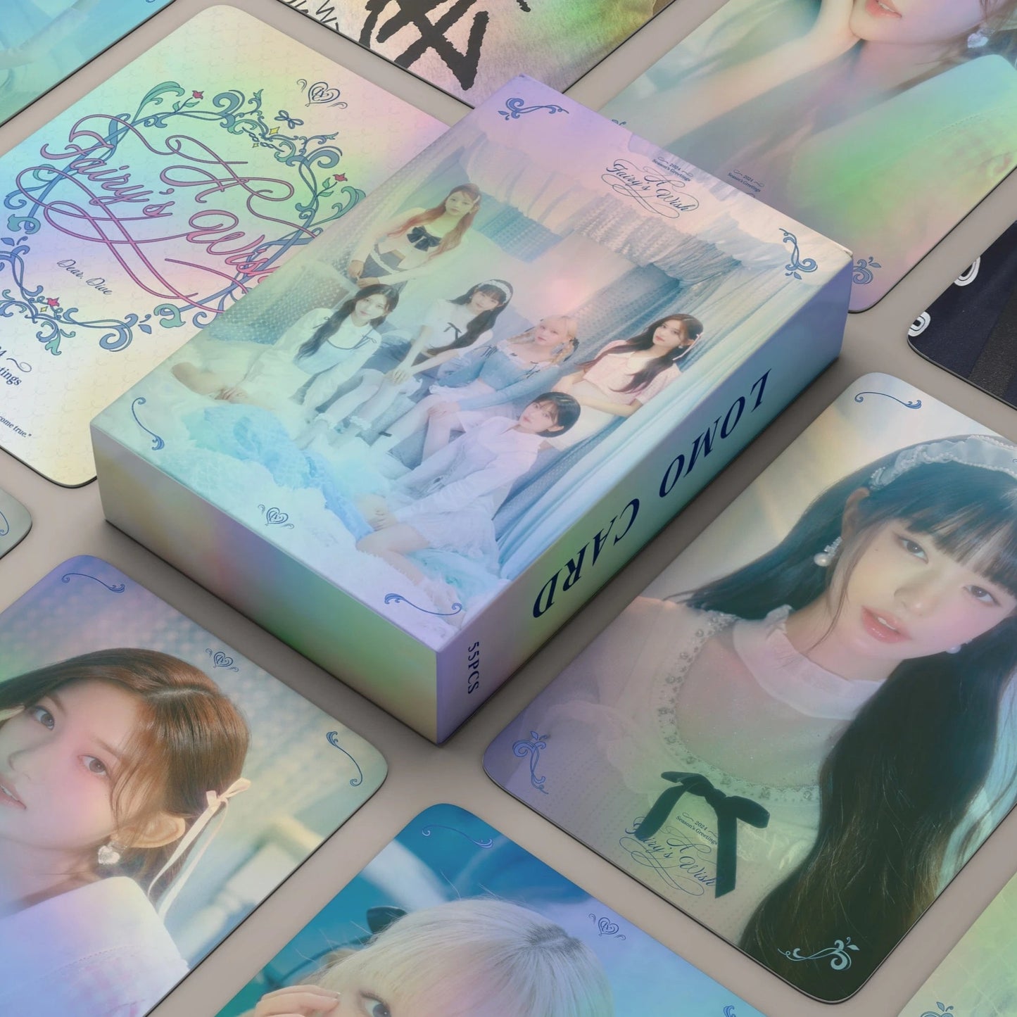 IVE 'Season's Greetings 2024' Holographic LOMO CARDS