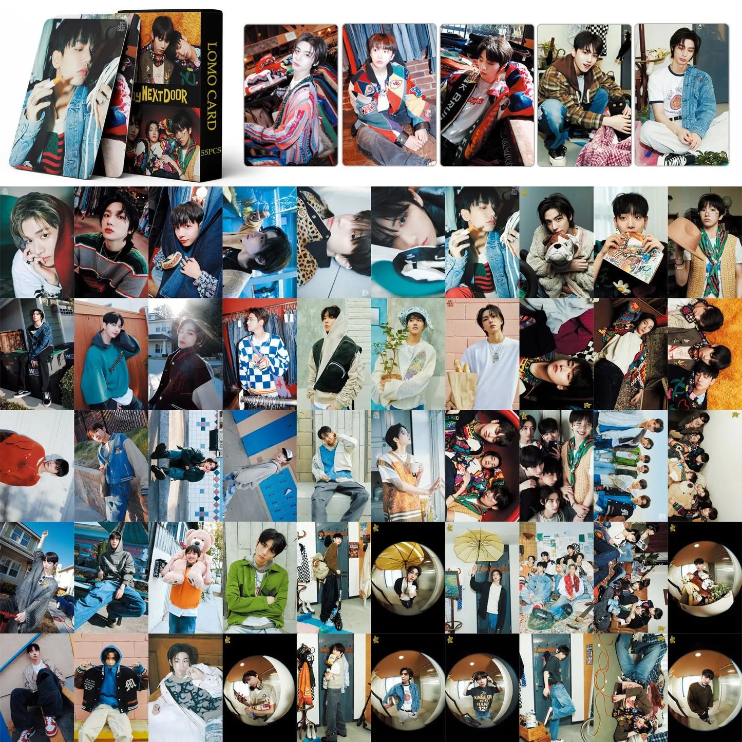 BOY NEXT DOOR 'Who' LOMO CARDS