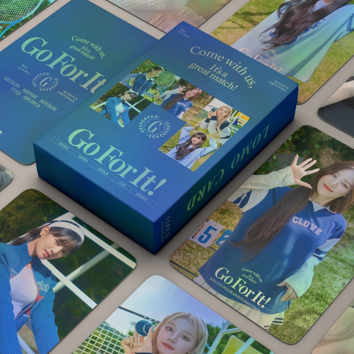 (G)I-DLE 'Season's Greetings 2024' Holographic LOMO CARDS