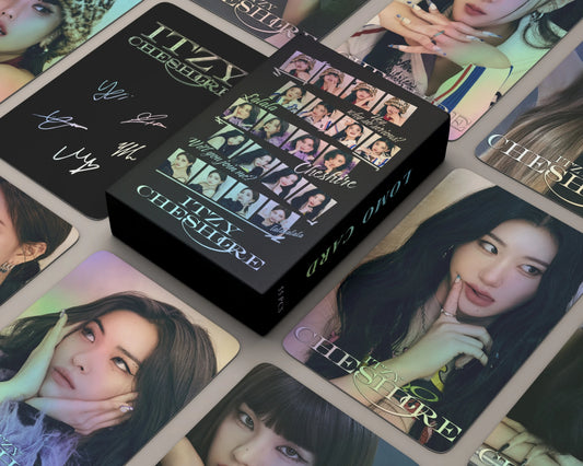 ITZY 'Cheshire' Holographic LOMO CARDS