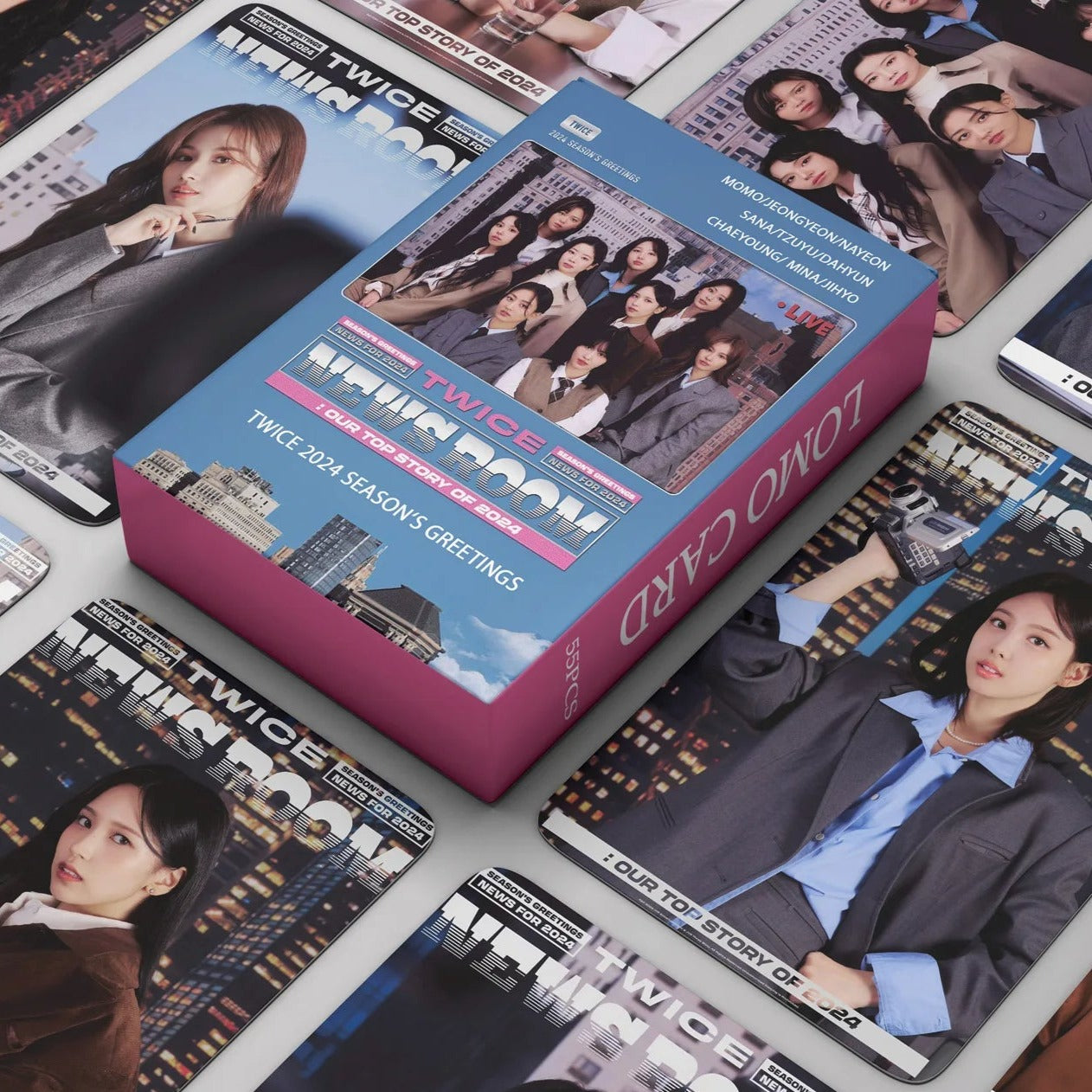 TWICE 'Season's Greeting 2024' LOMO CARDS