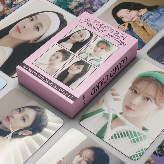 AESPA 'Season's Greetings 2024' LOMO CARDS