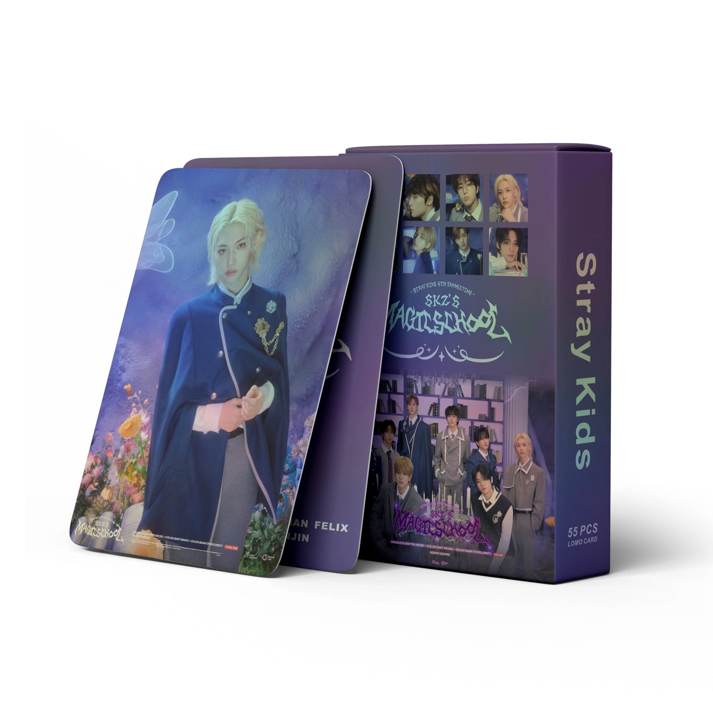 STRAY KIDS 'Magic School' Holographic LOMO CARDS