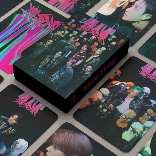 STRAY KIDS 'ROCK-STAR' Holographic LOMO CARDS