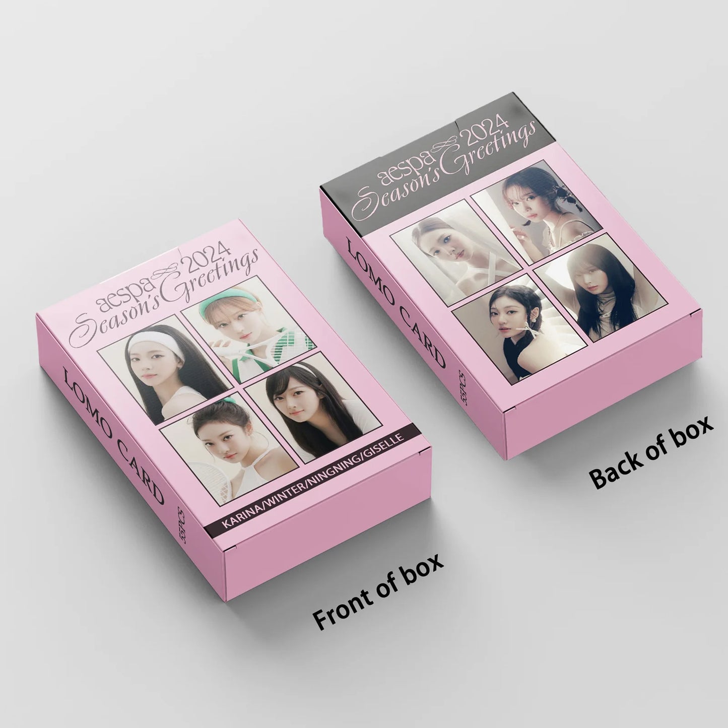 AESPA 'Season's Greetings 2024' LOMO CARDS
