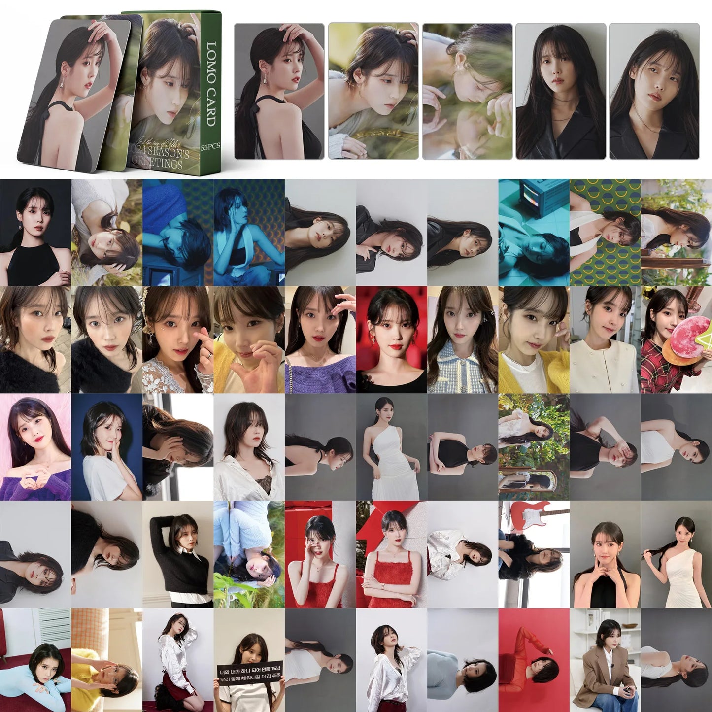 IU 'Season's Greetings 2024' LOMO CARDS