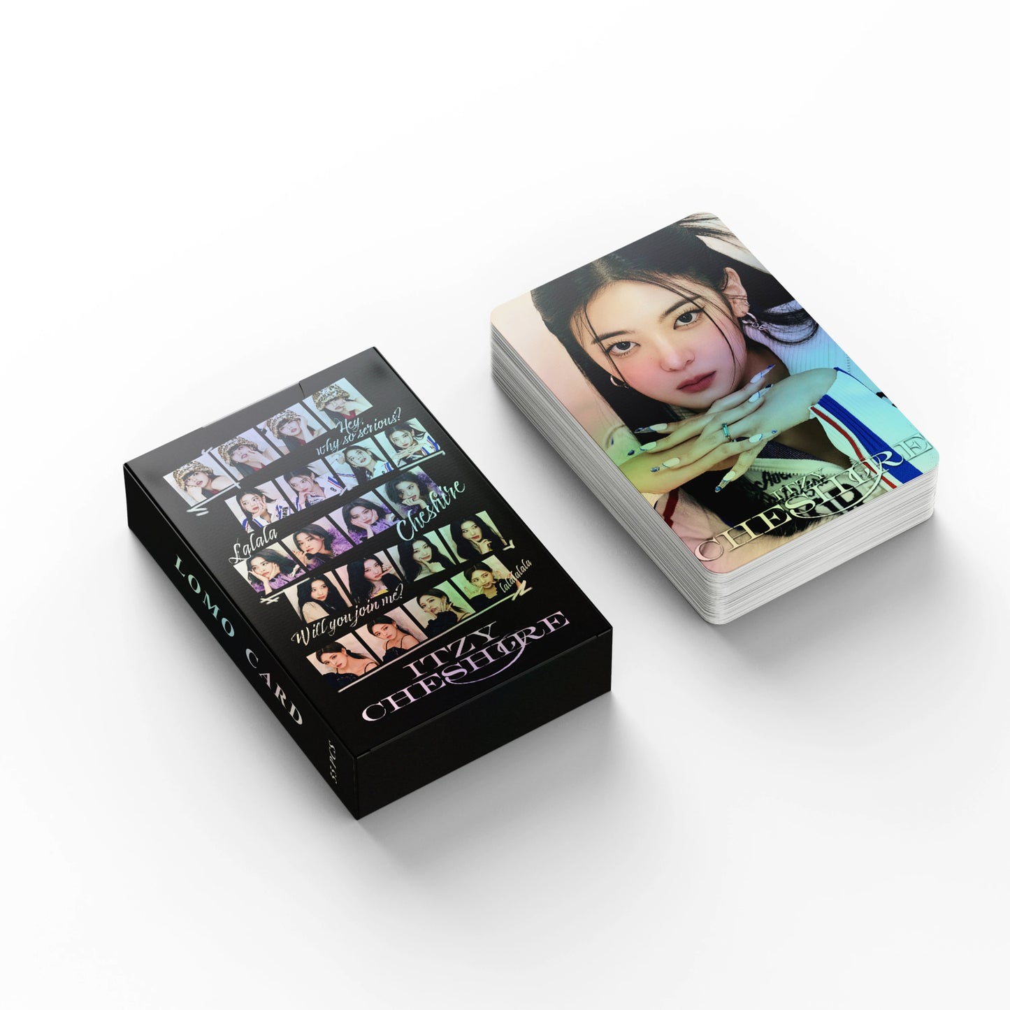 CARTES LOMO holographiques ITZY 'Cheshire'