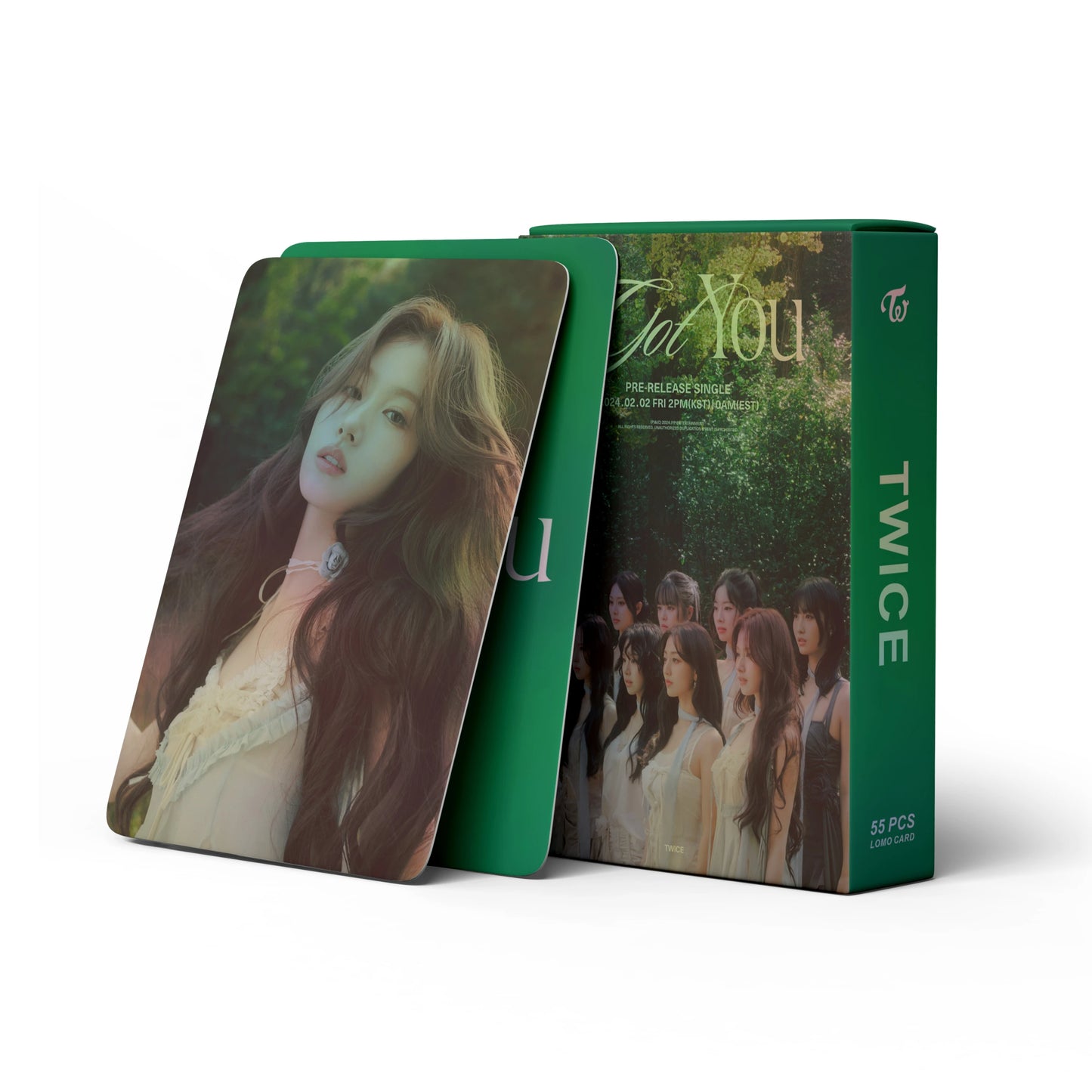 TWICE 'I Got You' Holographic LOMO CARDS