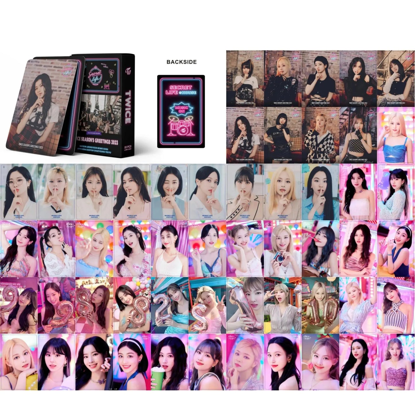 TWICE 'Greetings 2023' LOMO CARDS