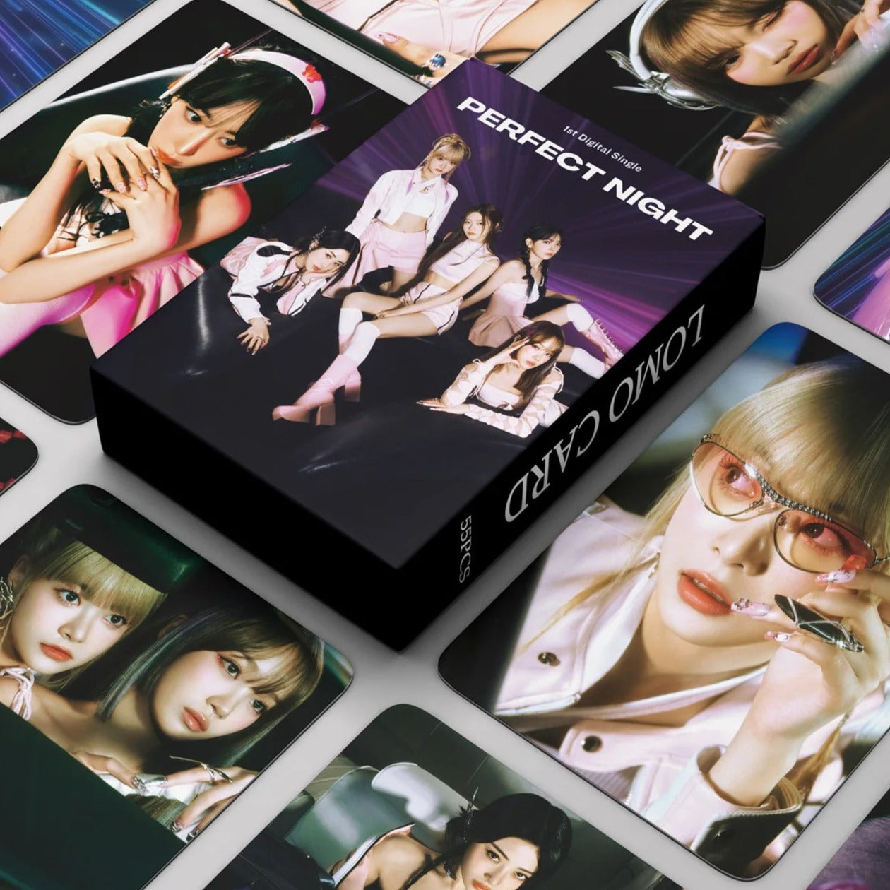 LE SSERAFIM 'Perfect Night' LOMO CARDS