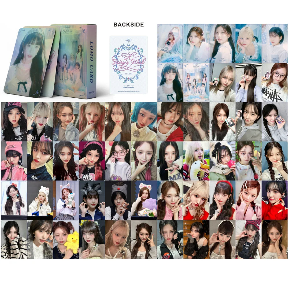 IVE 'Season's Greetings 2024' Holographic LOMO CARDS