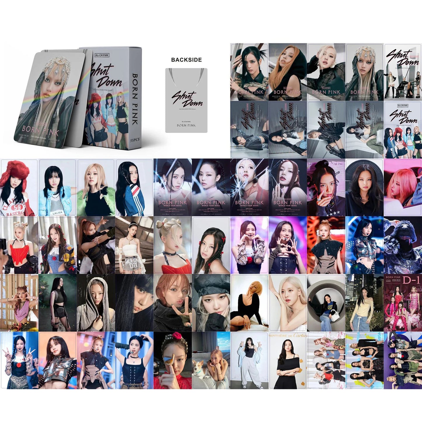 BLACKPINK 'Shut Down' LOMO CARDS