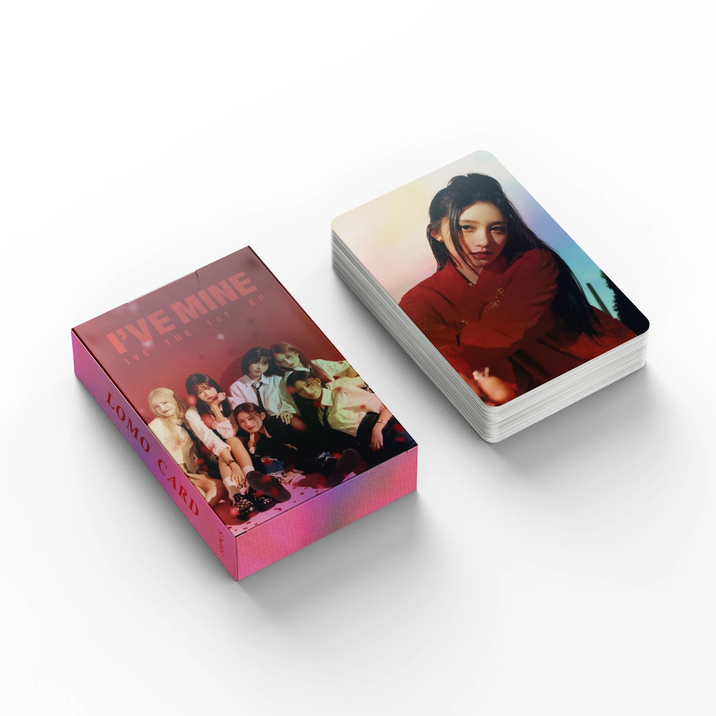 IVE 'I'VE MINE' Holographic LOMO CARDS