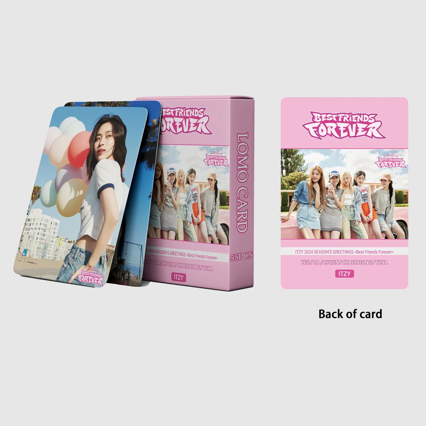 ITZY 'Season's Greetings 2024' LOMO CARDS