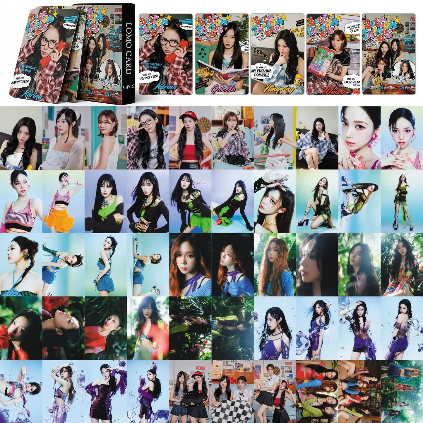 AESPA 'Better Things' LOMO CARDS
