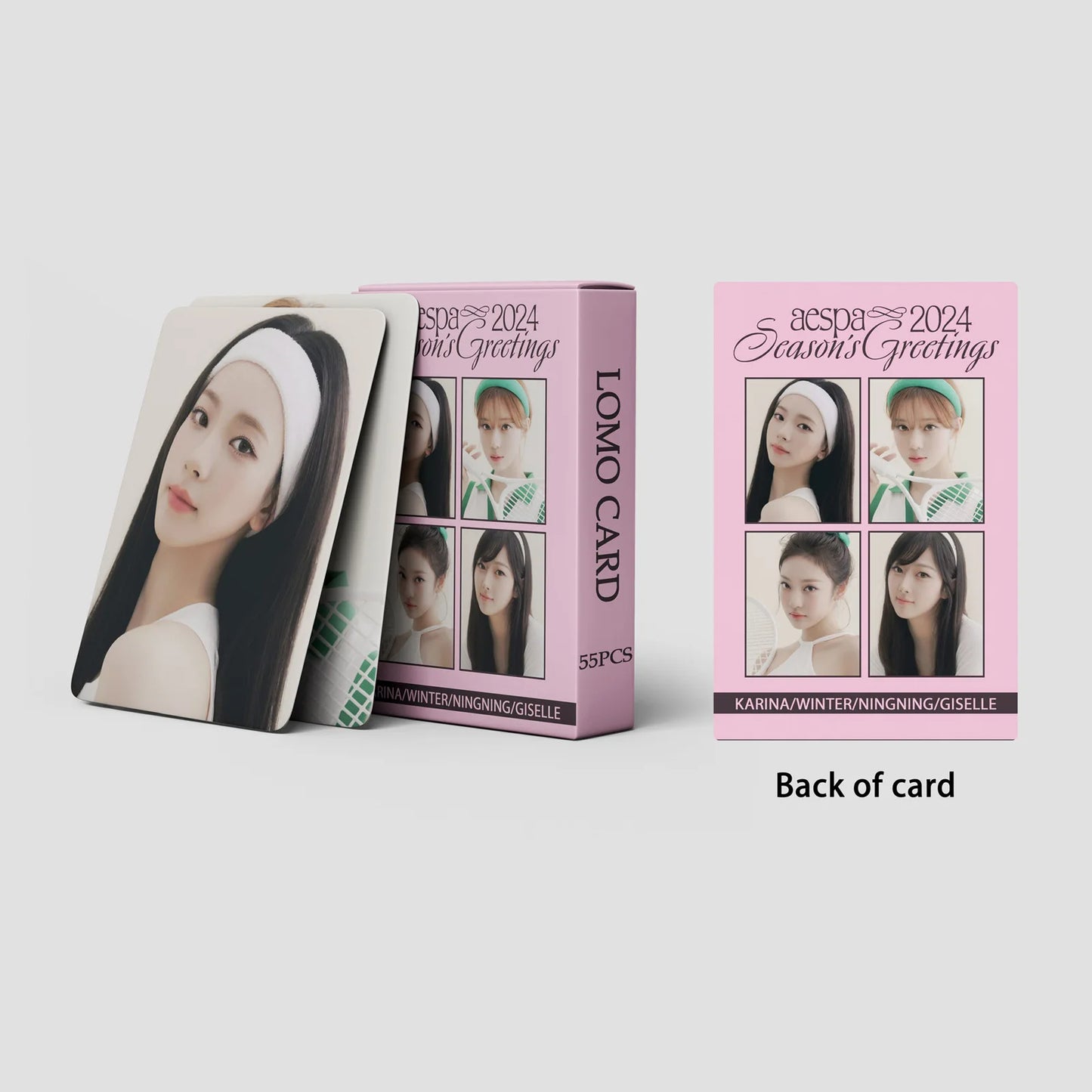 AESPA 'Season's Greetings 2024' LOMO CARDS