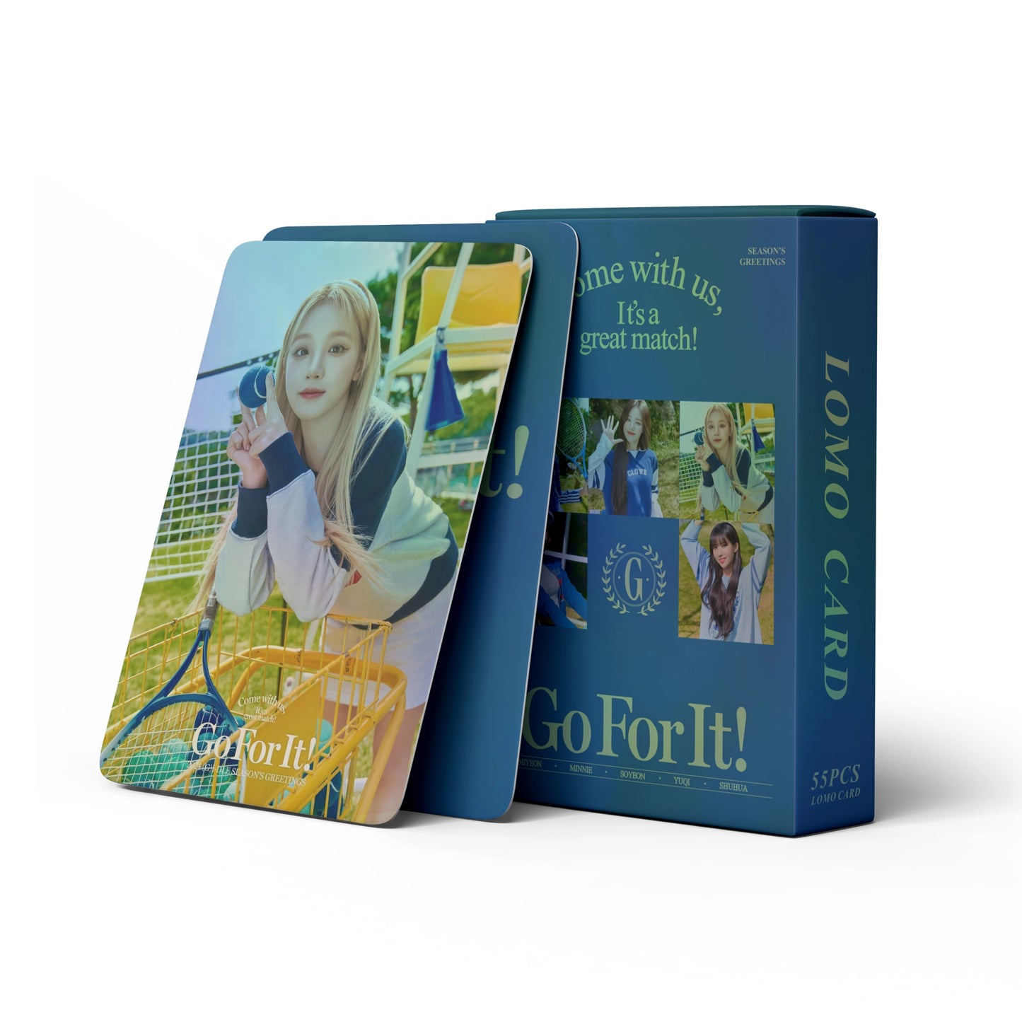 (G)I-DLE 'Season's Greetings 2024' Holographic LOMO CARDS