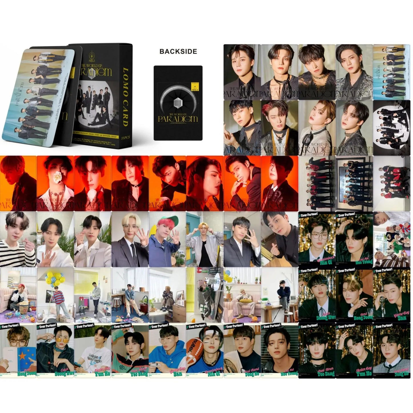 ATEEZ 'Paradigm' LOMO CARDS