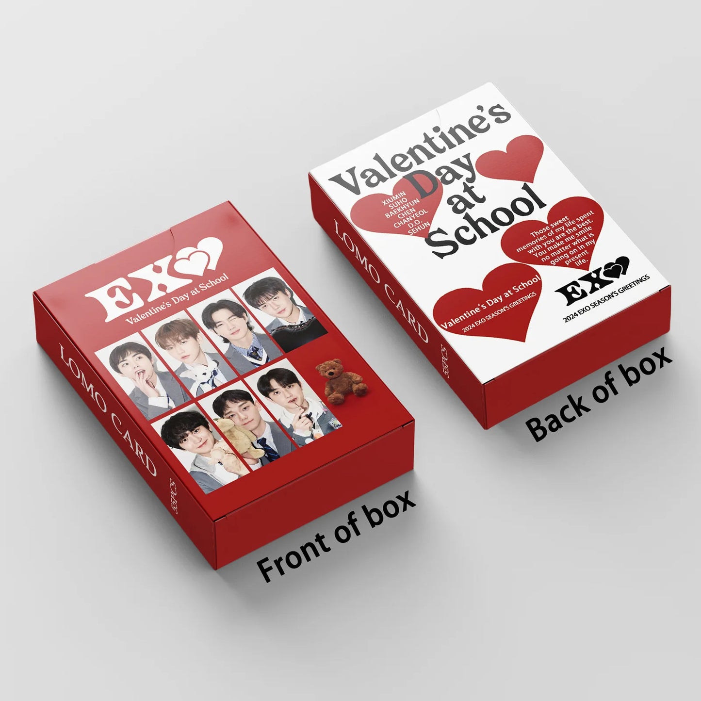 EXO 'Valentine's Day' LOMO CARDS