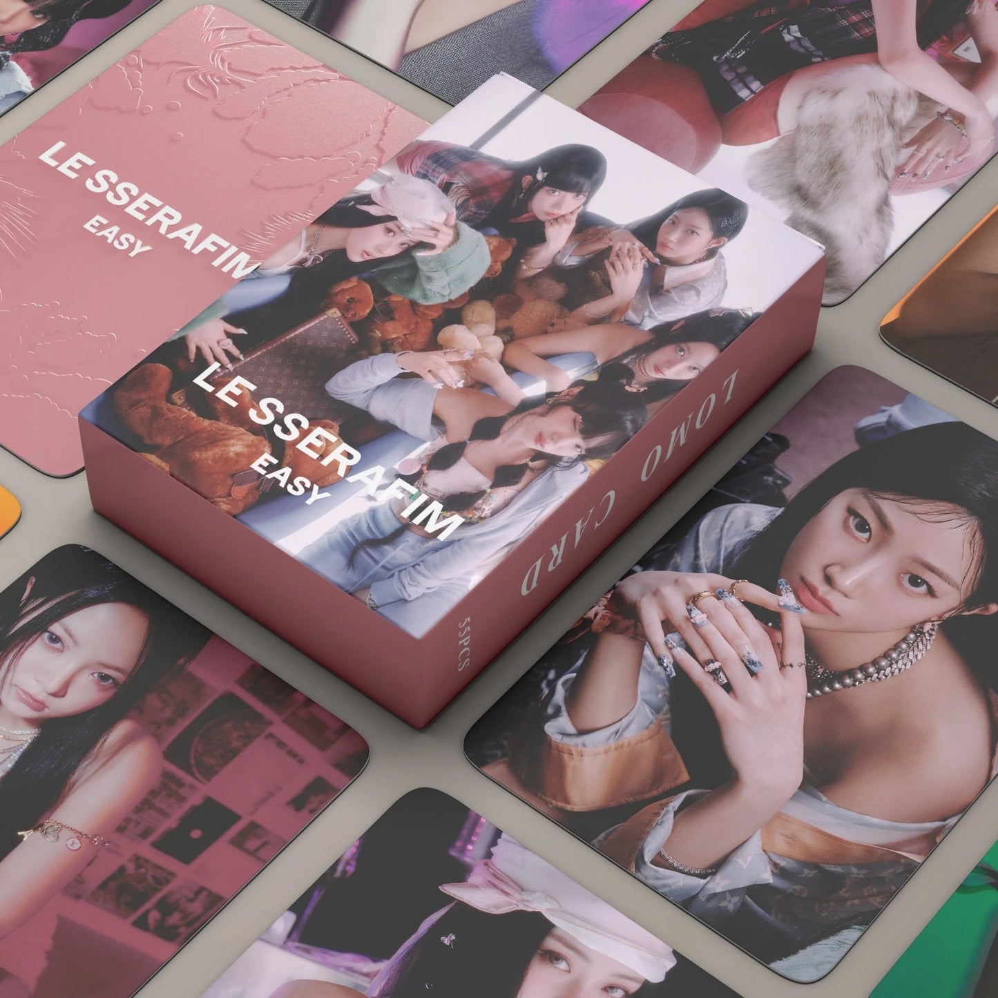 LE SSERAFIM 'Easy' LOMO CARDS