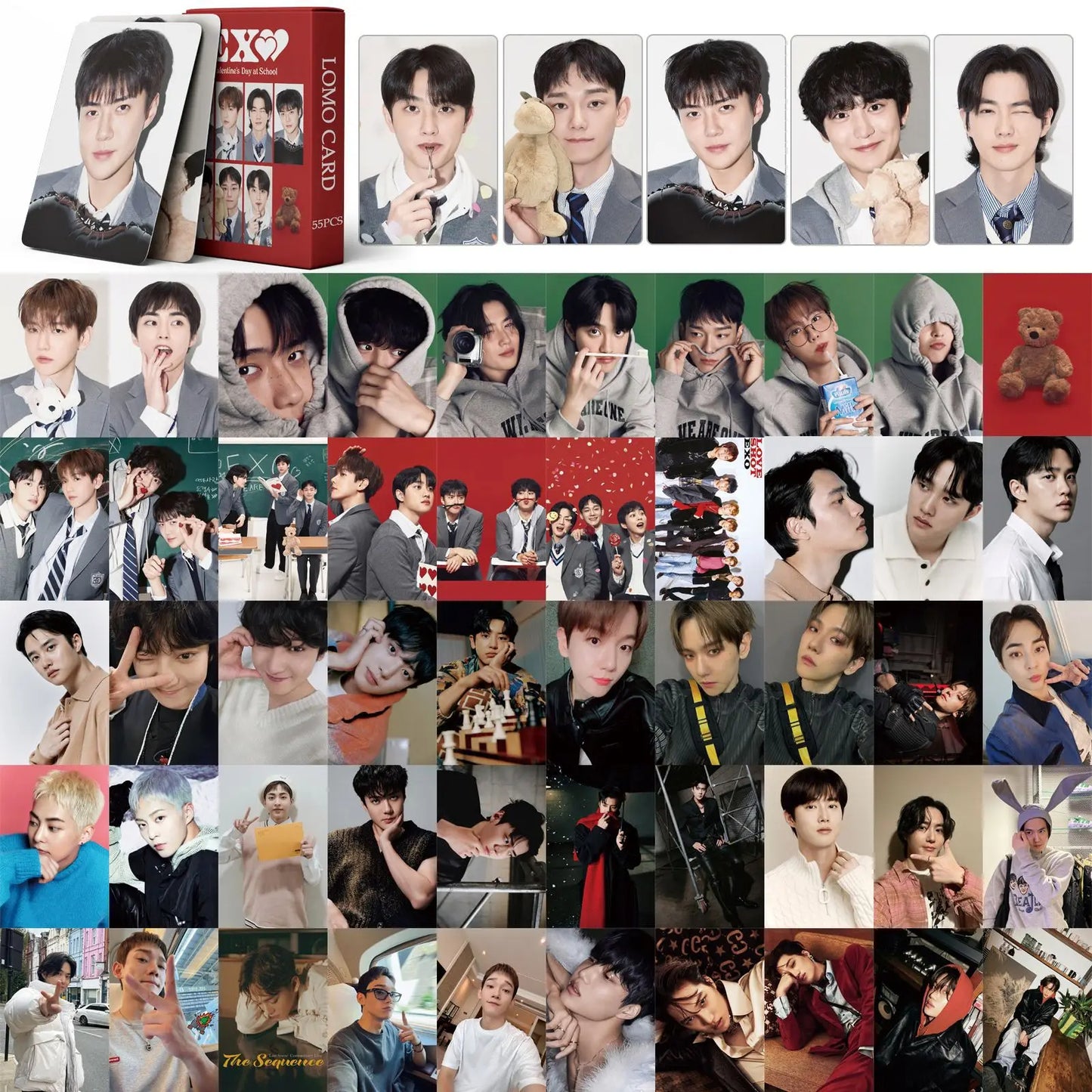 EXO 'Valentine's Day' LOMO CARDS