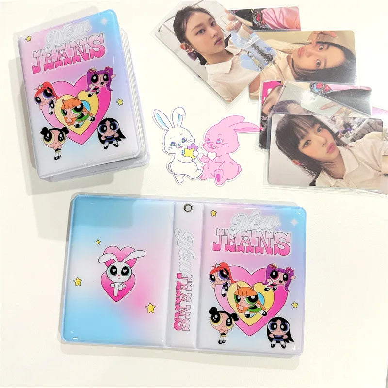 The Powerpuff Girls x NEW JEANS Photocards Binder