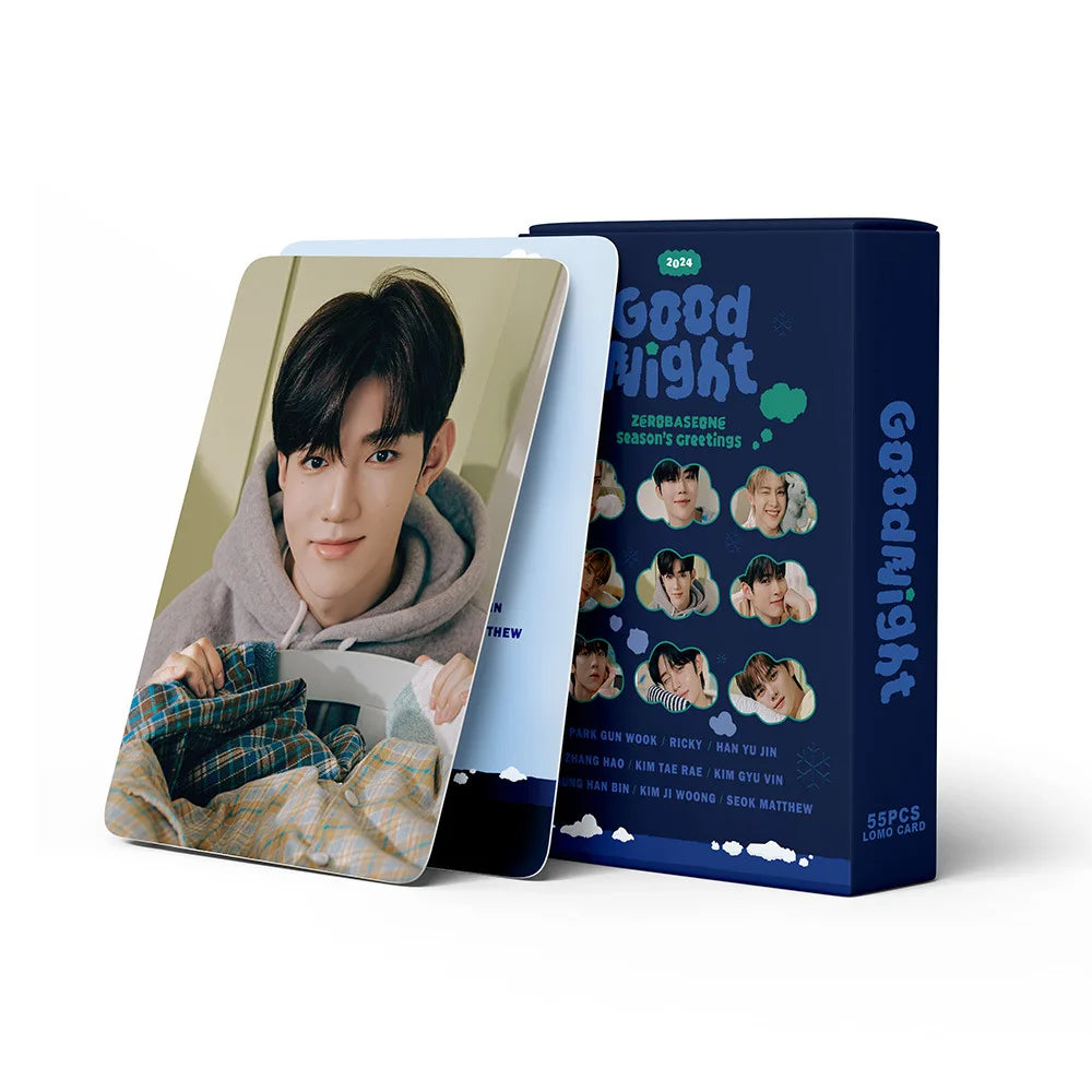 ZEROBASEONE 'GOOD NIGHT: Season's Greetings 2024' LOMO CARDS