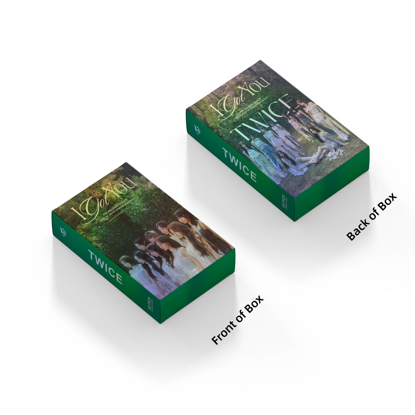 TWICE 'I Got You' Holographic LOMO CARDS