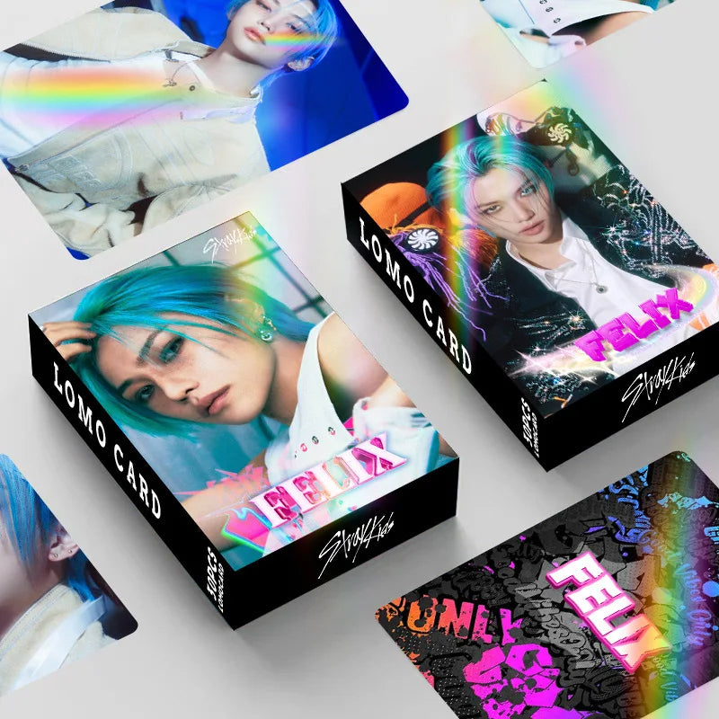 STRAY KIDS Bias Holographic LOMOCARDS