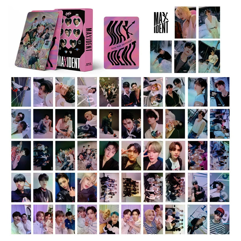 STRAY KIDS 'Maxident' Holographic LOMO CARDS