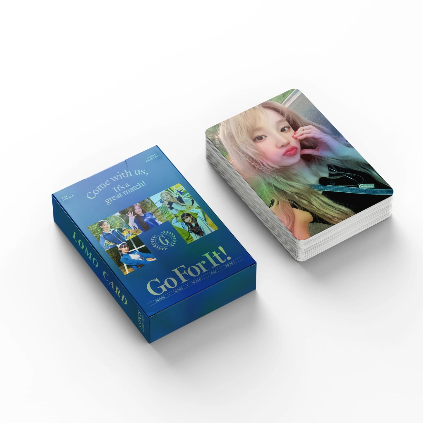 (G)I-DLE 'Season's Greetings 2024' Holographic LOMO CARDS