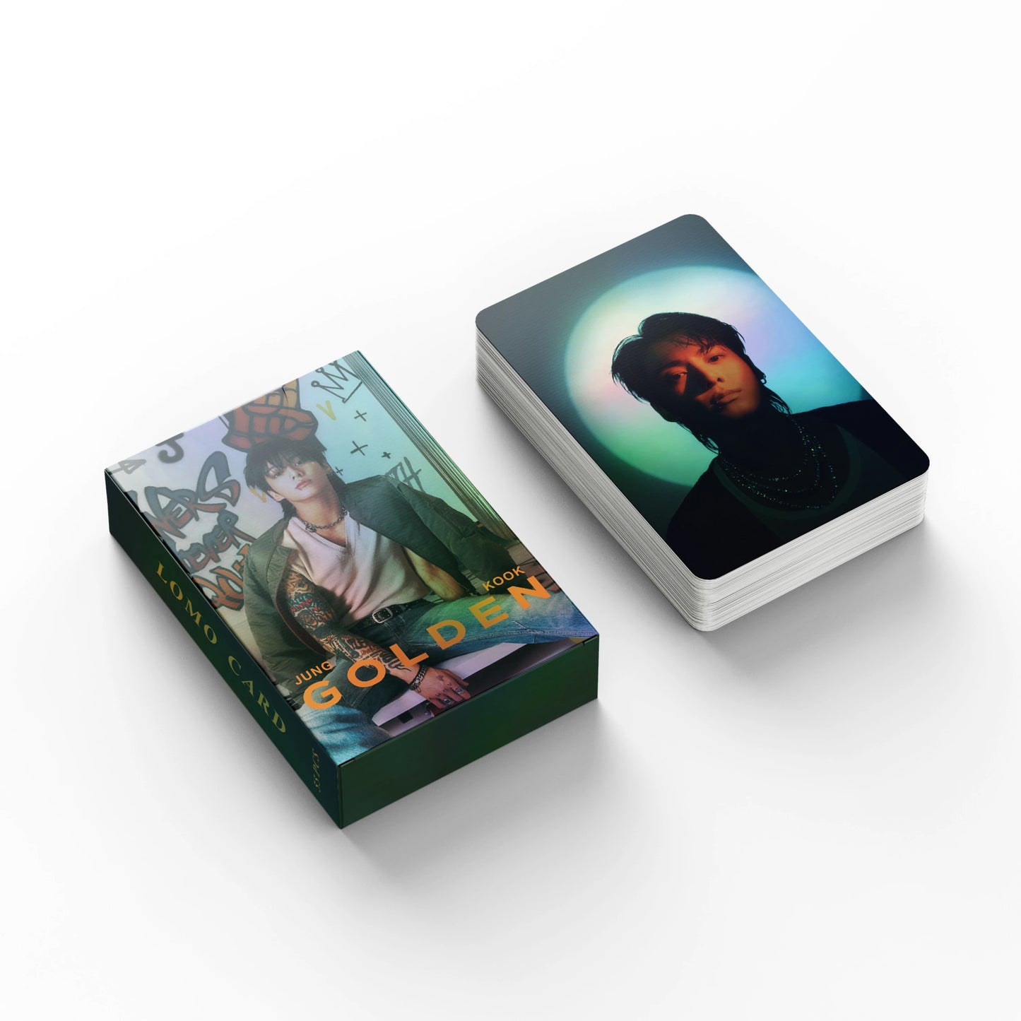JUNGKOOK 'GOLDEN' Holographic LOMO CARDS