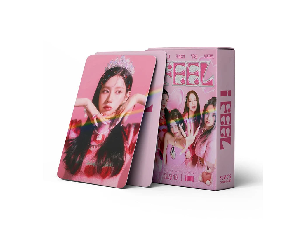 (G)I-DLE 'I FEEL' Holographic LOMO CARDS