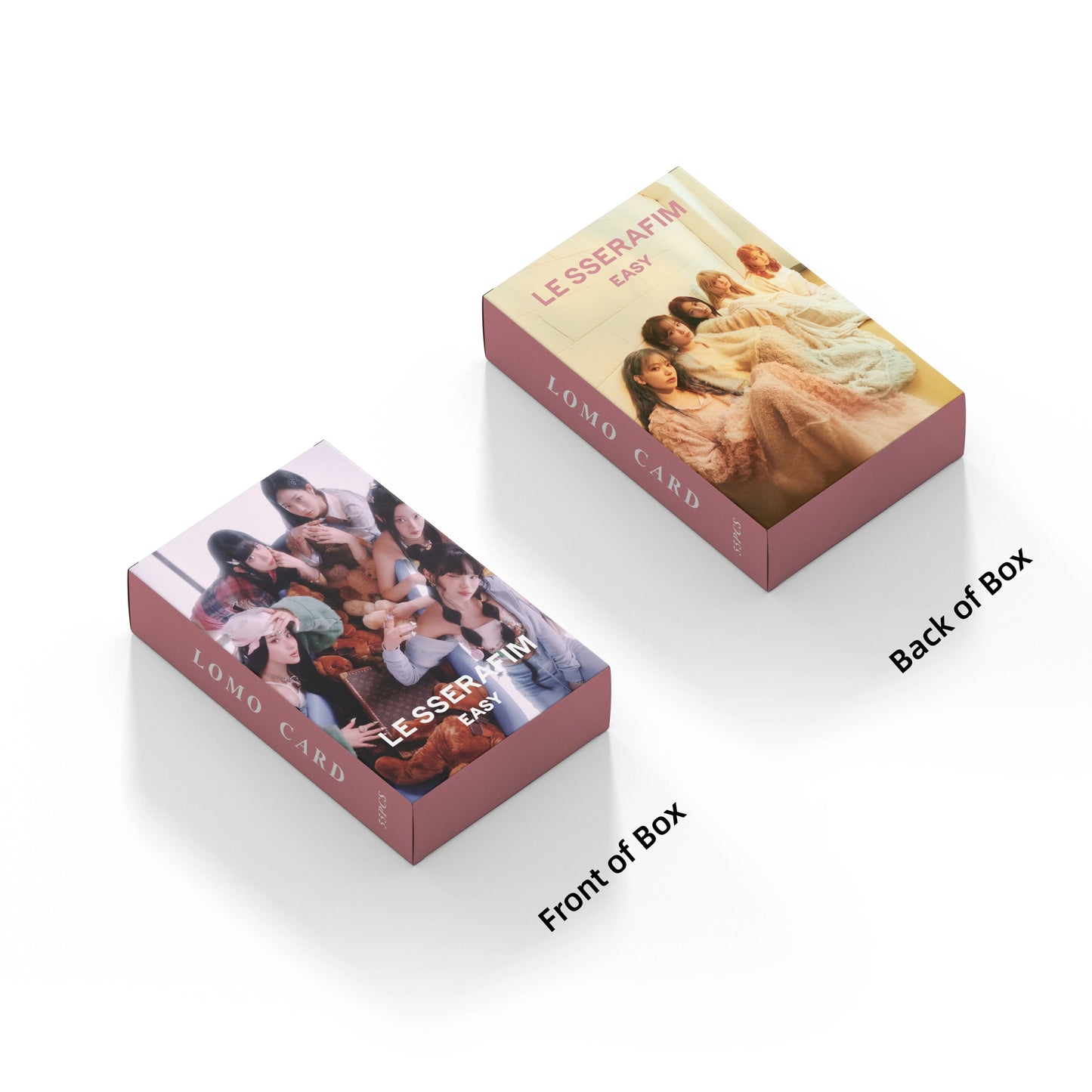 LE SSERAFIM 'Easy' LOMO CARDS