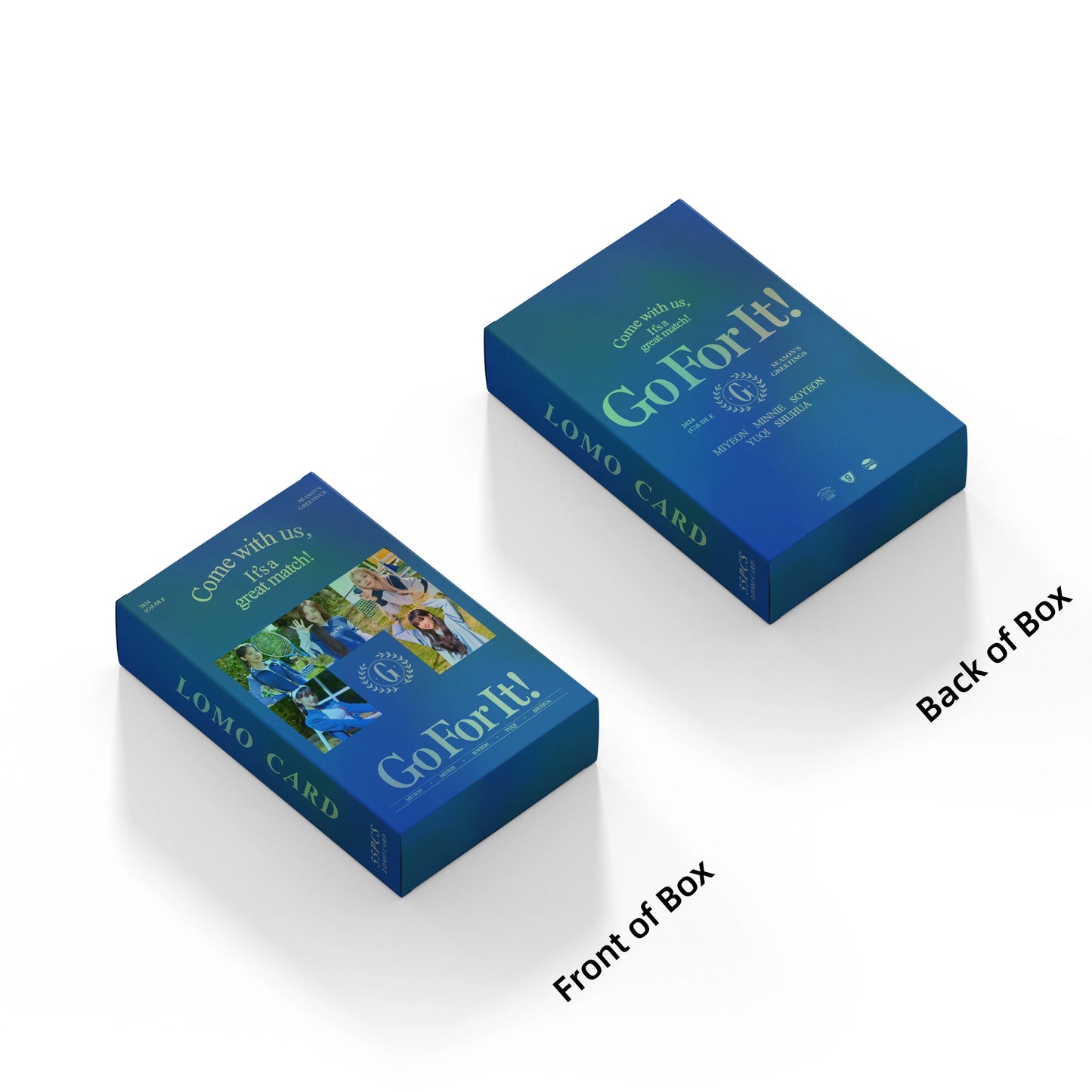 (G)I-DLE 'Season's Greetings 2024' Holographic LOMO CARDS