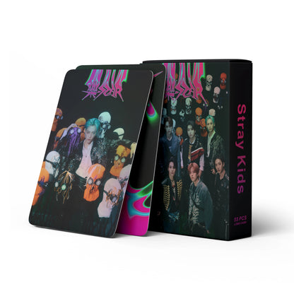 STRAY KIDS 'ROCK-STAR' Holographic LOMO CARDS