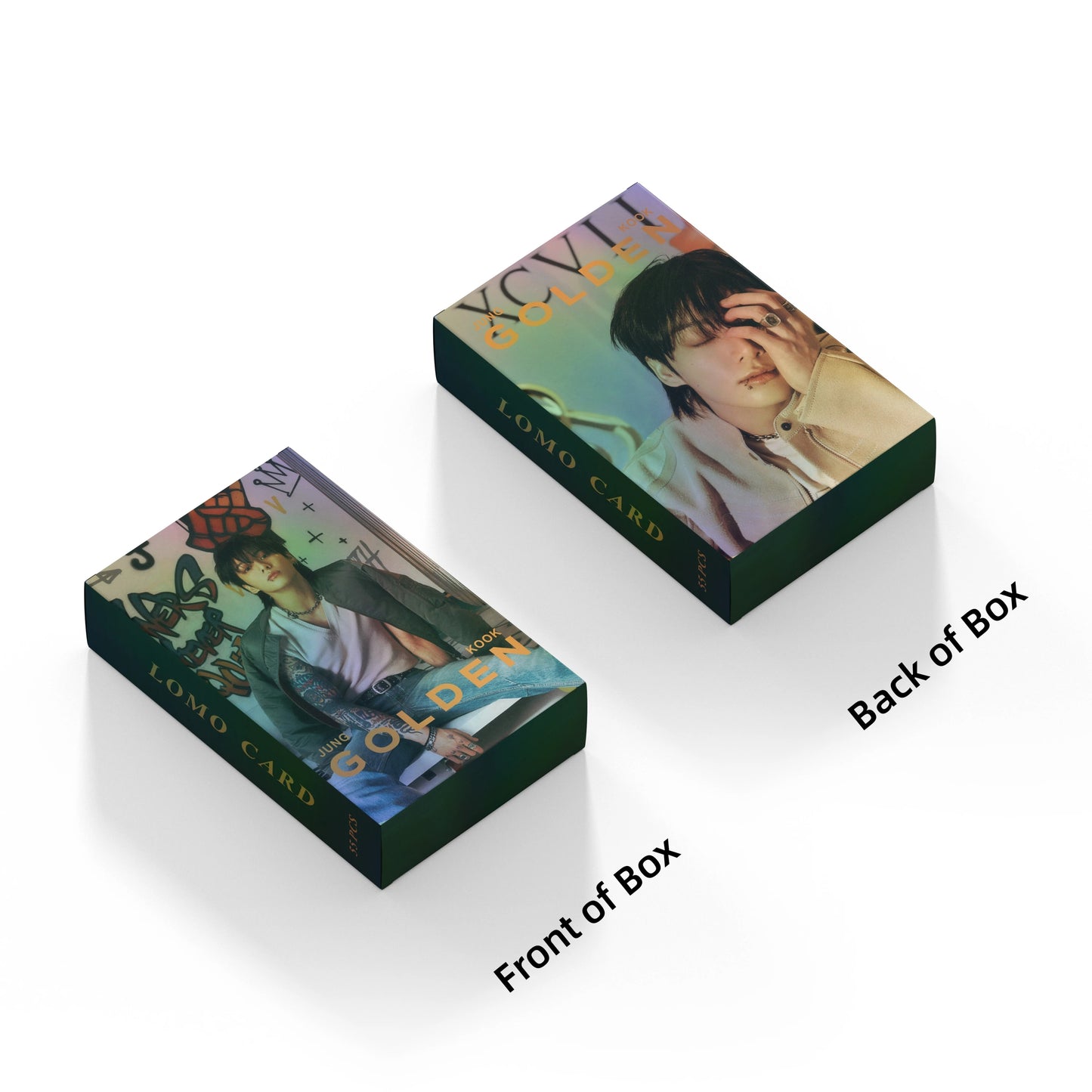 JUNGKOOK 'GOLDEN' Holographic LOMO CARDS