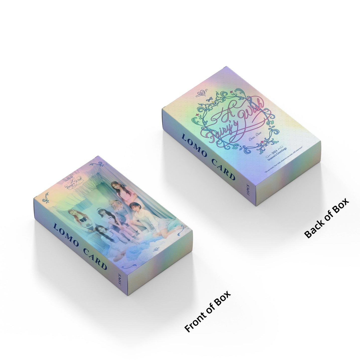 IVE 'Season's Greetings 2024' Holographic LOMO CARDS