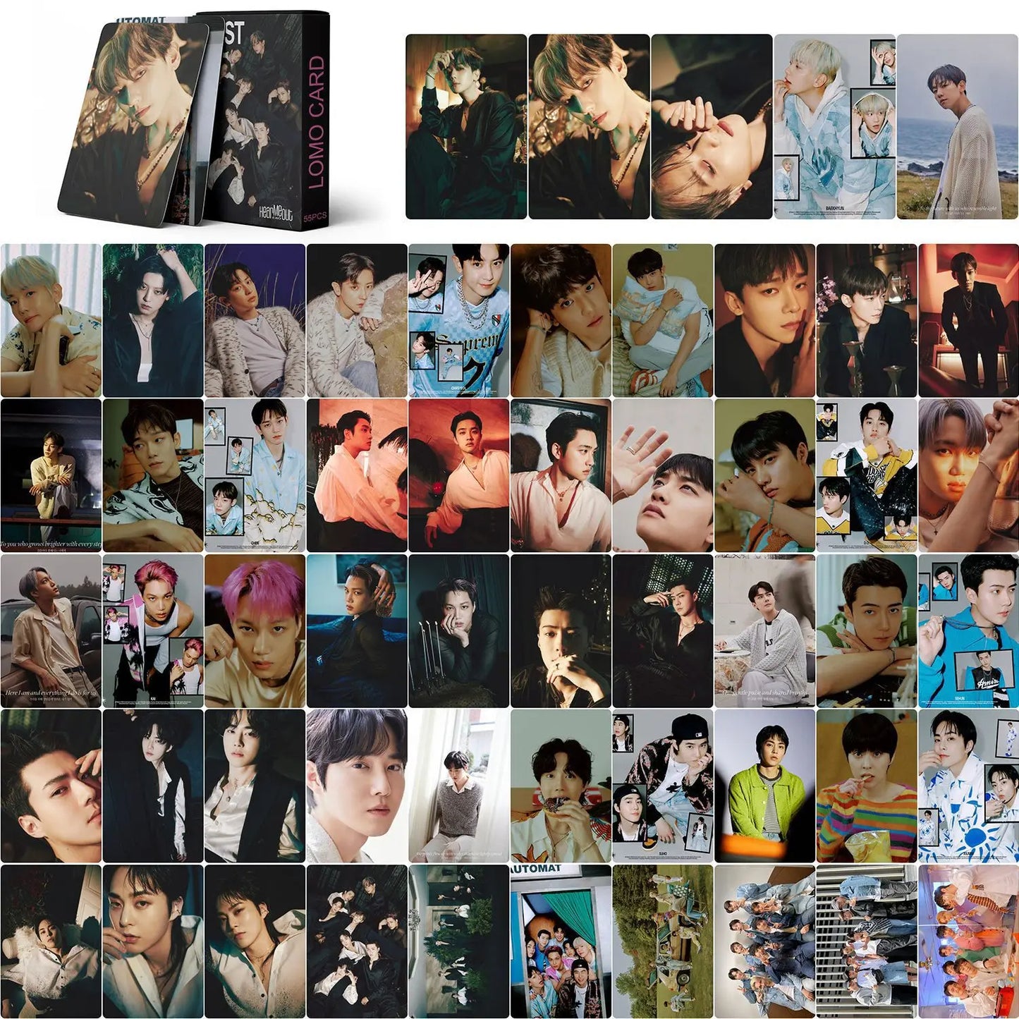 EXO 'The 7th Album' LOMO CARDS