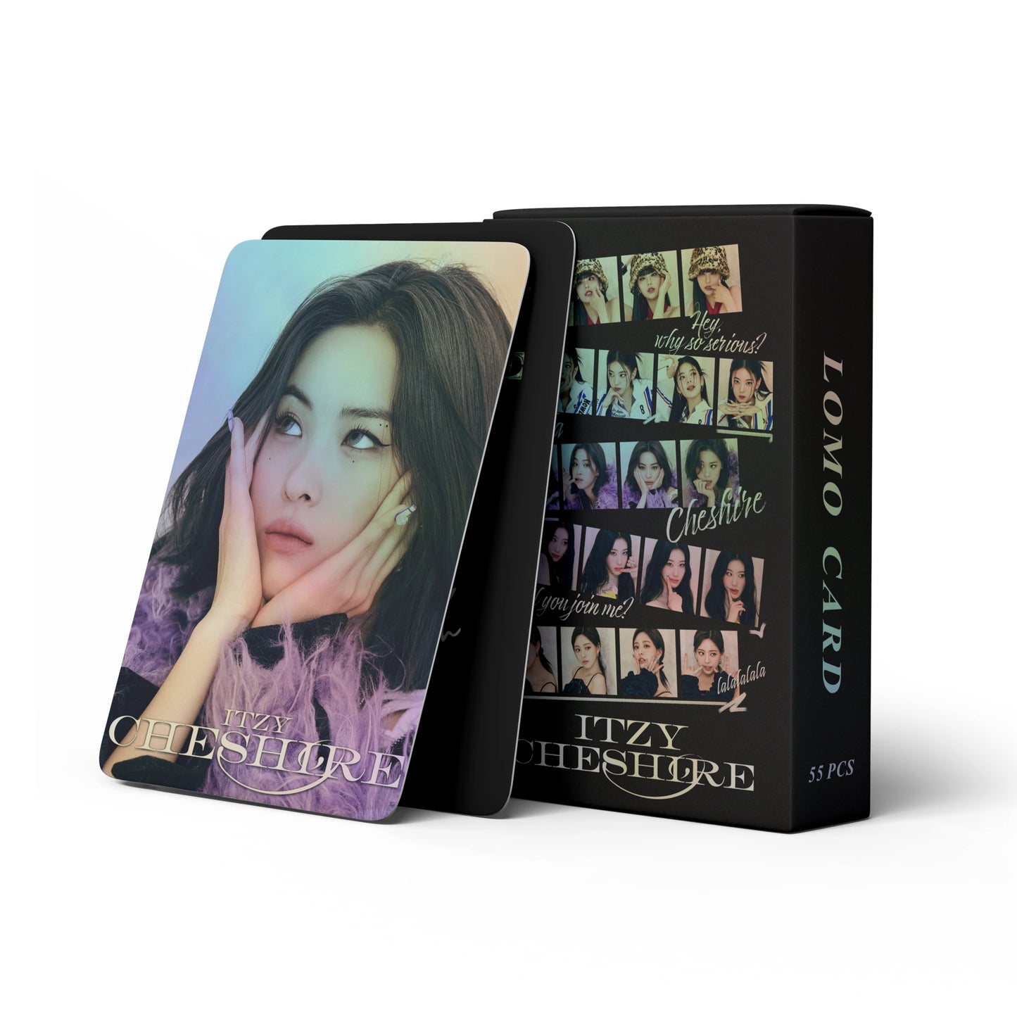 CARTES LOMO holographiques ITZY 'Cheshire'
