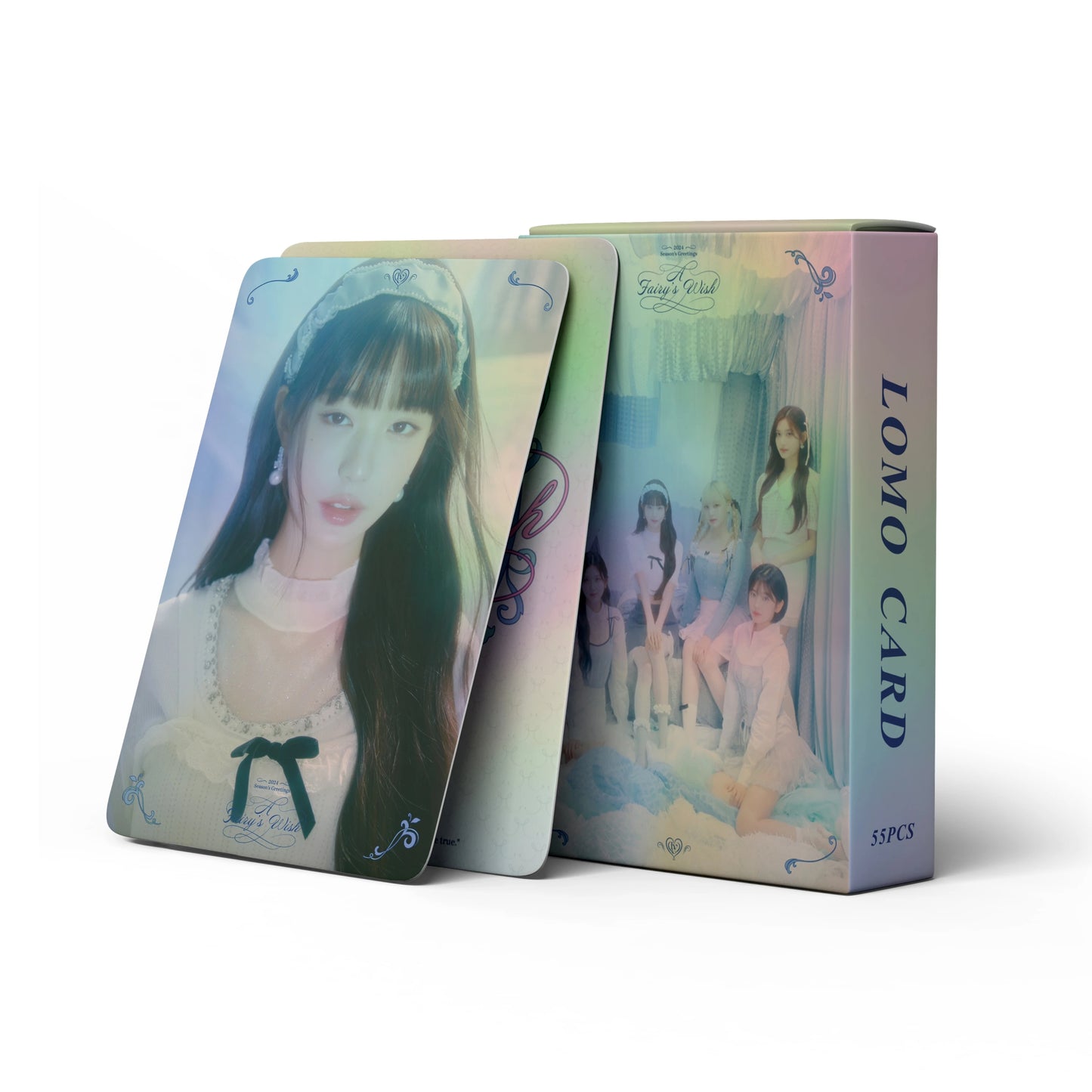 IVE 'Season's Greetings 2024' Holographic LOMO CARDS