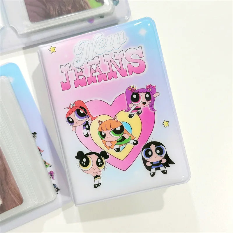 The Powerpuff Girls x NEW JEANS Photocards Binder