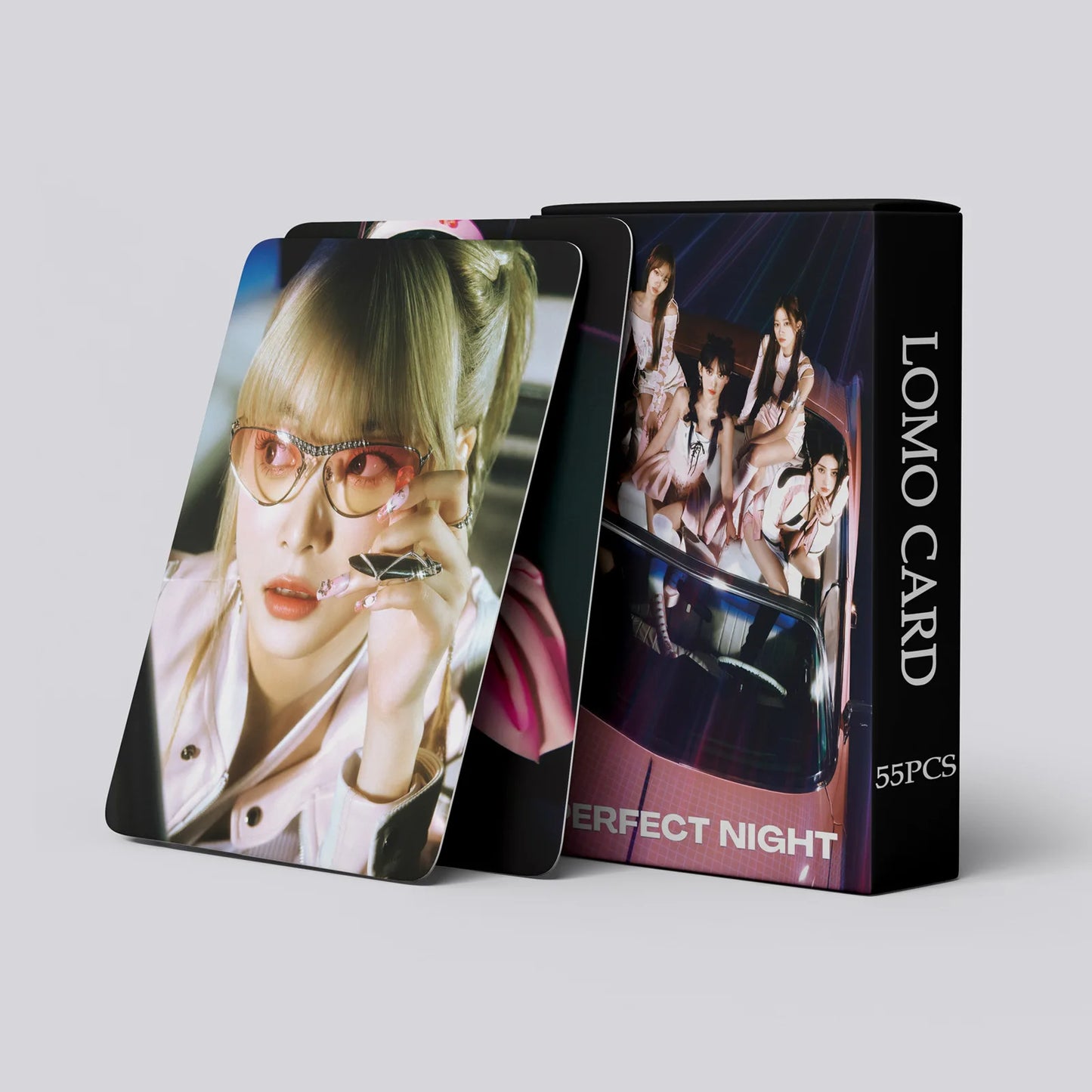 LE SSERAFIM 'Perfect Night' LOMO CARDS