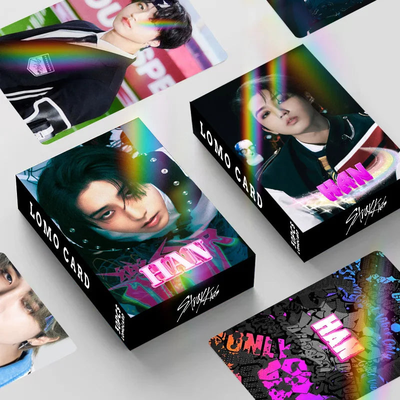 STRAY KIDS Bias Holographic LOMOCARDS