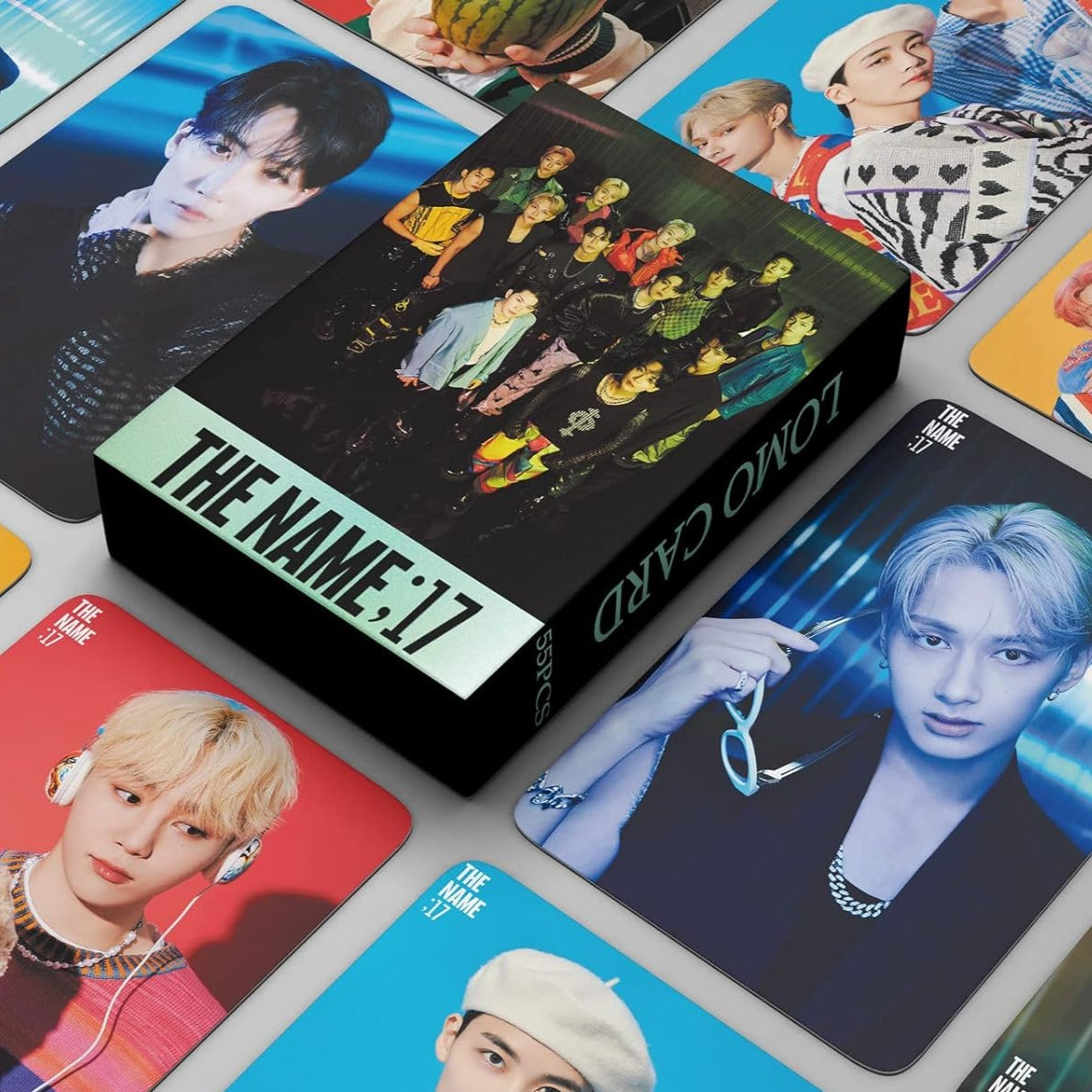 SEVENTEEN 'NAME; 17' LOMO CARDS