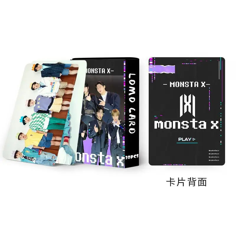 MONSTA X 'PLAY' LOMO CARDS